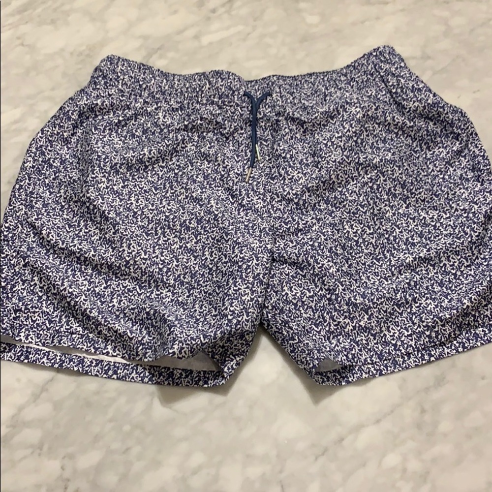 Blue & White XL Slate & Stone Bathing Suit